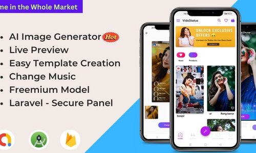 VidoStatus - Ai Image generator & video maker